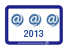 Label internet : 3 arobaces