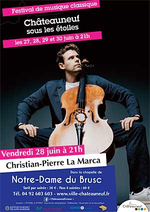 Festival Châteauneuf sous les Étoiles : Christian-Pierre La Marca