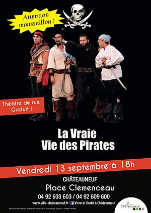 Théâtre : « la vraie vie des pirates »
