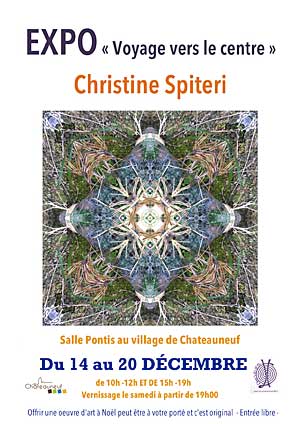 Exposition Christine Spiteri :« Voyage vers le centre »