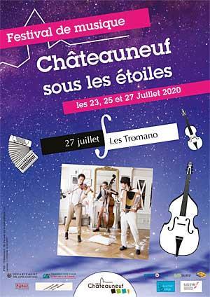 Festival Châteauneuf sous les Étoiles : Les Tromano
