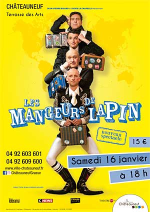 [Reporté] Spectacle : Les Mangeurs de Lapin, « Opus 2 », nouveau spectacle !