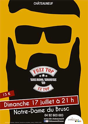 Concert FuzzTop « Tribute ZZ Top »