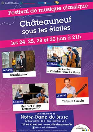 Festival Châteauneuf sous les Étoiles