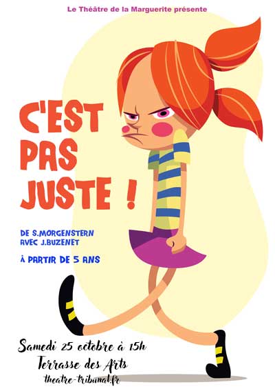 Boeuf-Théâtre : spectacle jeunesse « C'est pas juste ! »