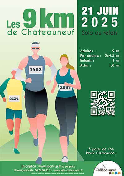 Les 9 km de Châteauneuf