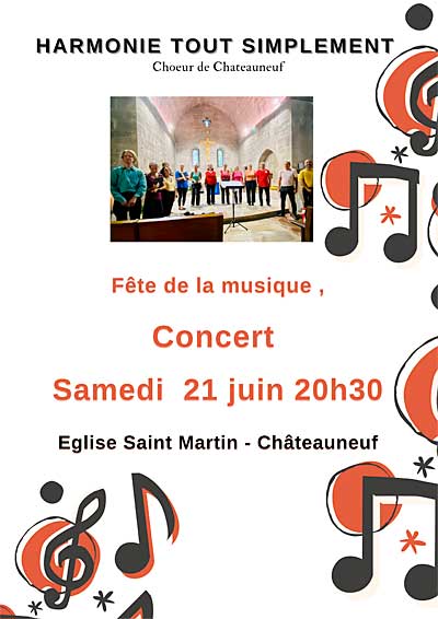 Fête de la Musique : Chorale Harmonie Tout Simplement