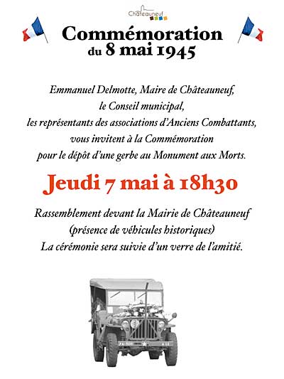 Commémoration du 8 mai 1945