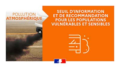 Affiche �pisode de pollution atmosph�rique aux particules