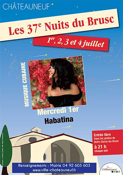 Festival « Nuits du Brusc » : soirée estivale « Habatina »