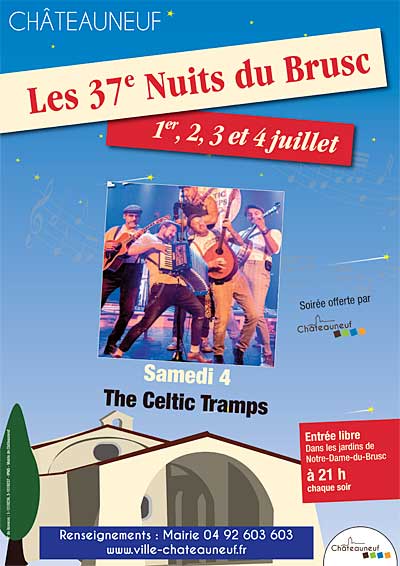 Festival « Nuits du Brusc » : The Celtic Tramps