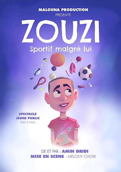 Boeuf-Théâtre : spectacle jeunesse « Zouzi,  sportif malgré lui »