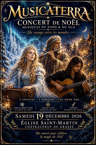 Concert de Noël : « Musicaterra »